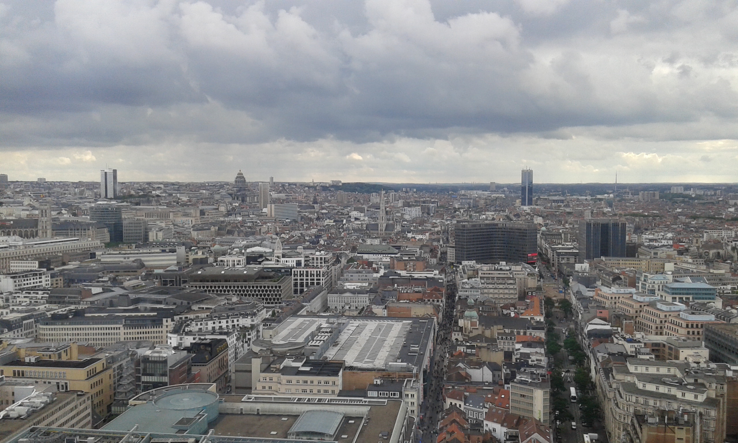 July 2017 Brussels Skyline